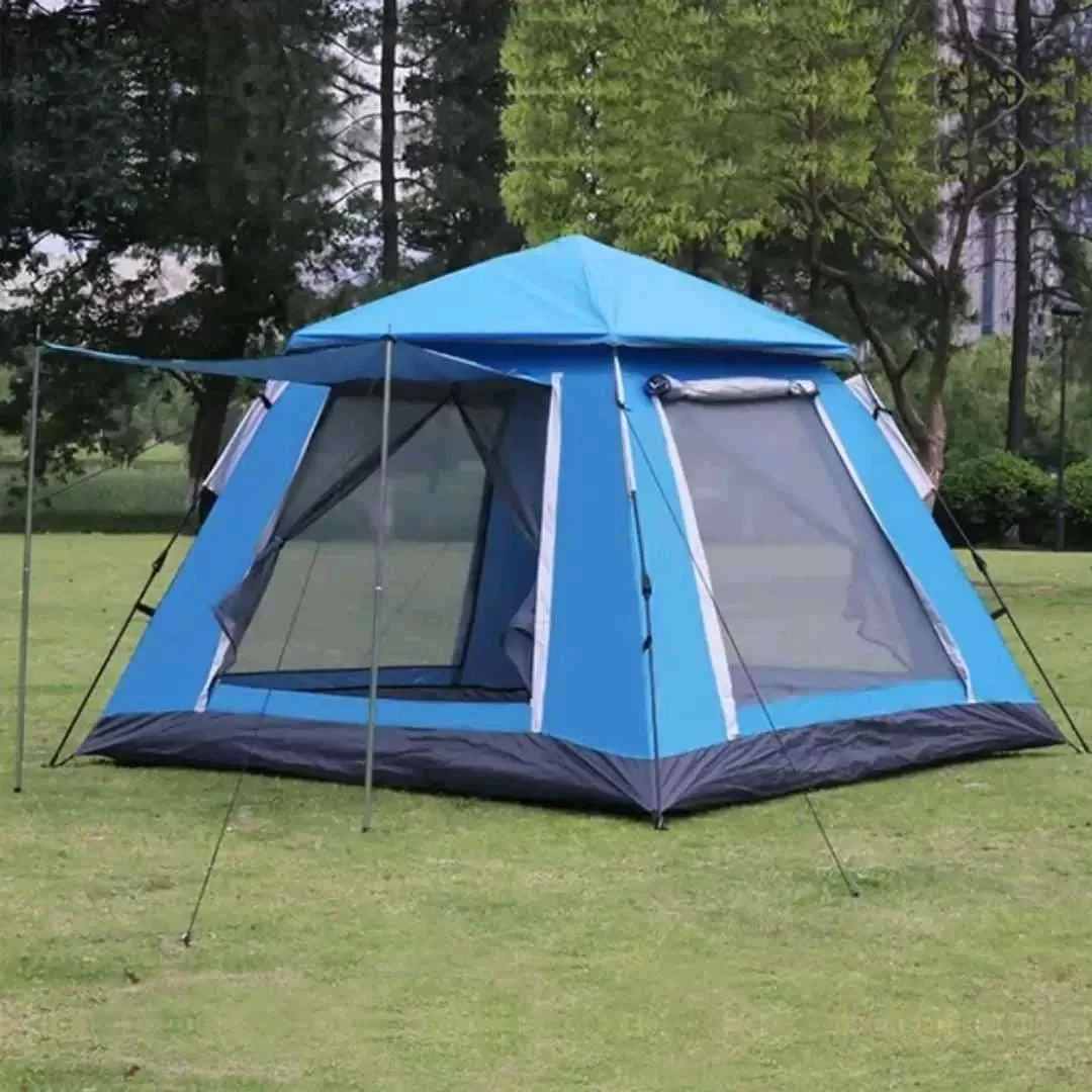 5-6PERSONS AUTOMATIC WATERPROOF SELF: 5-6persons automatic waterproof self assembly camping tent
It'