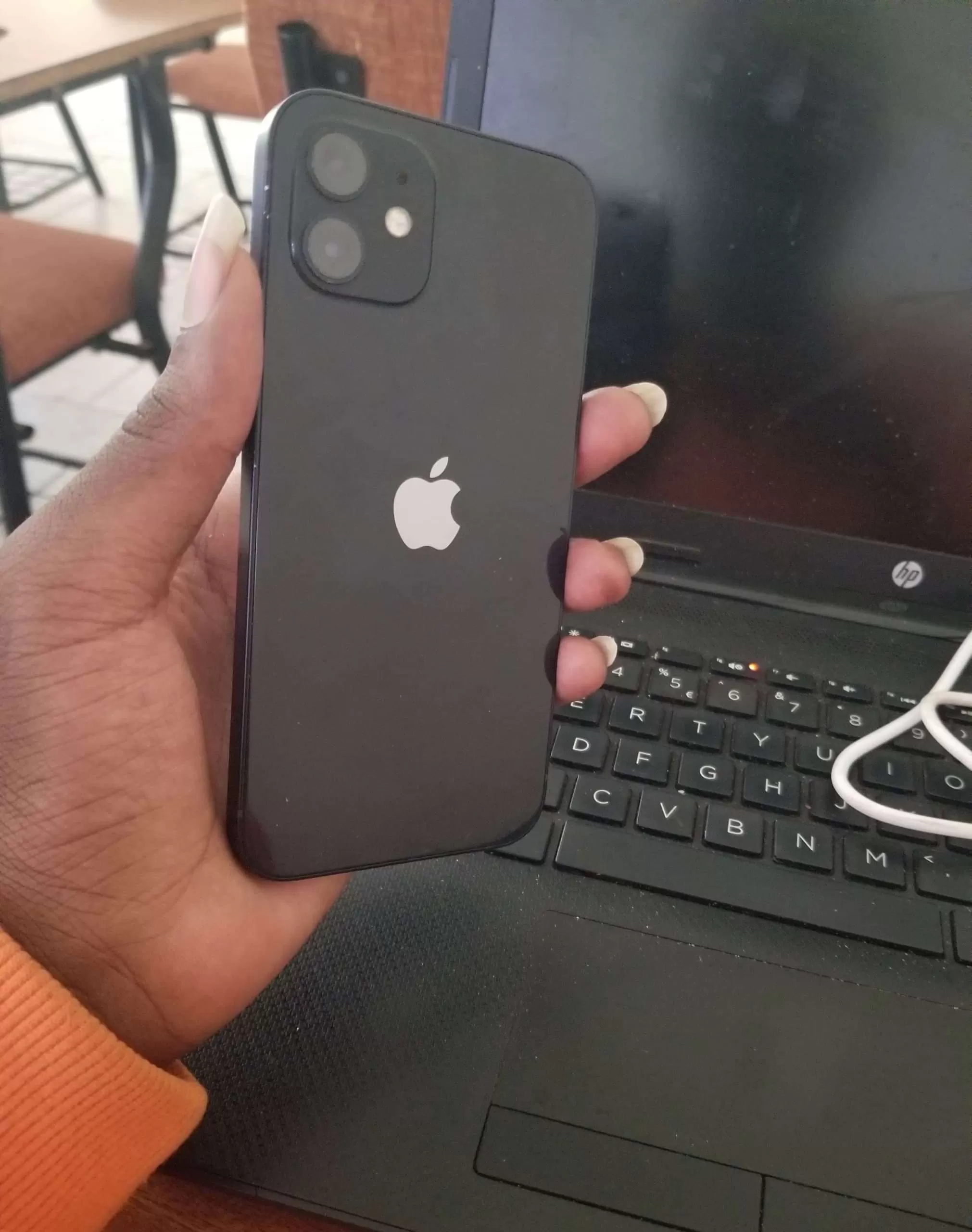 iPhone 12: It’s good as new, 64gb no crack. This is a Mobile Phones & Accessories listing with clear
