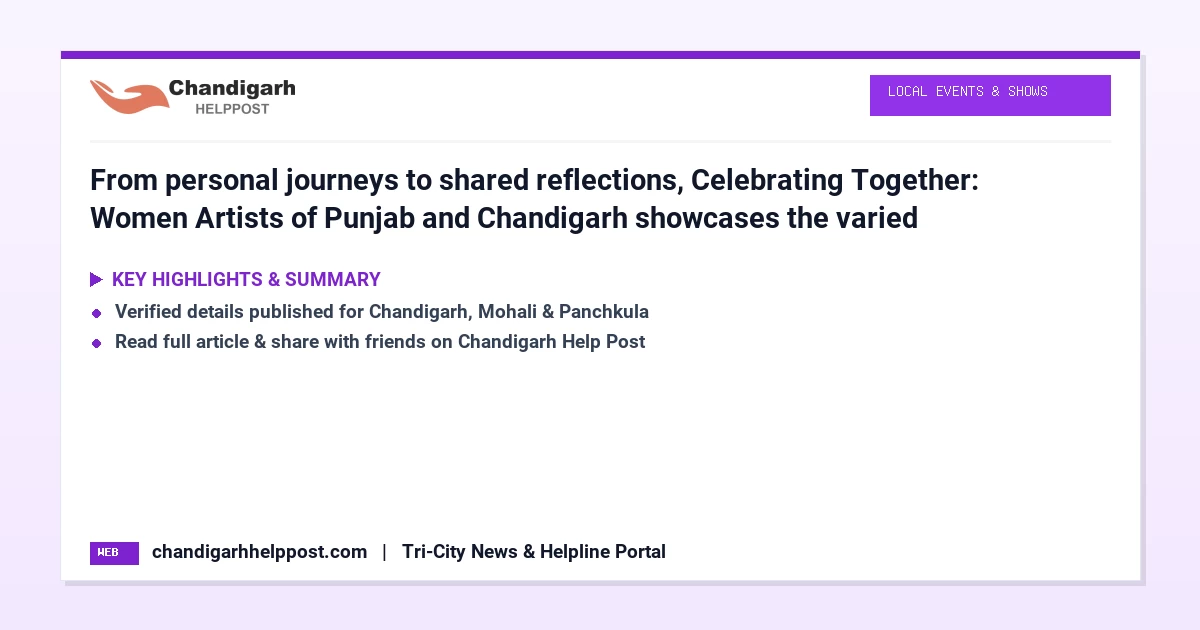 From personal journeys to shared reflections, Cele...